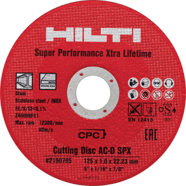 SPX cutting disc NEW - Ultimate abrasive cutting disc