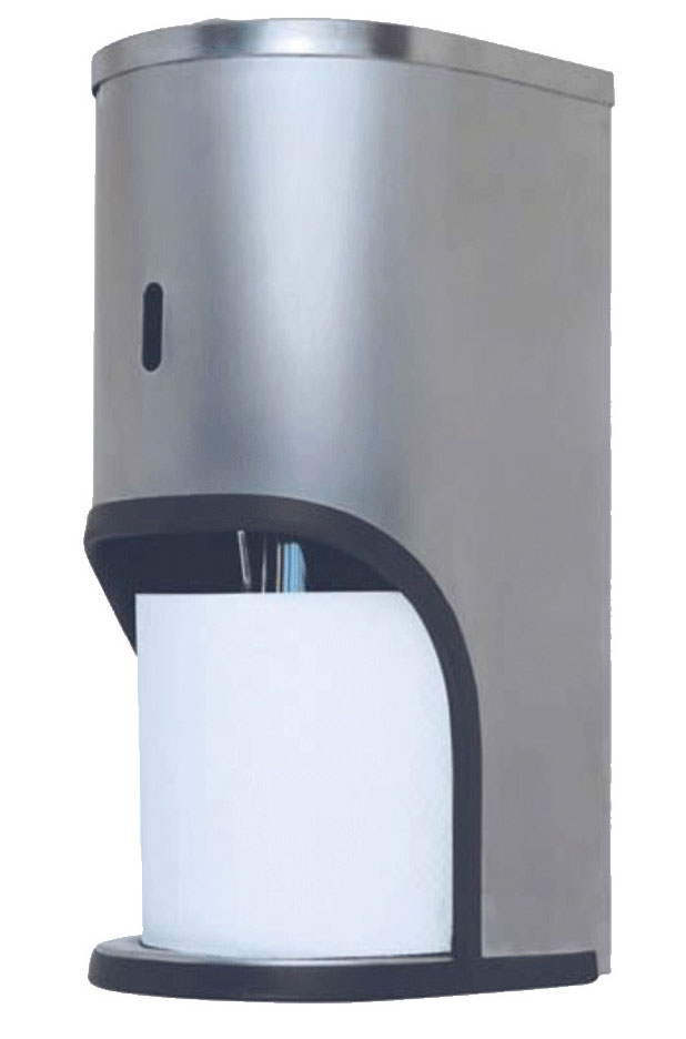 TOILET ROLL HOLDERS - MILD STEEL (WHITE)