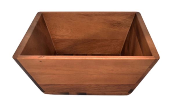 Acacia Square Bowl Medium 16.8x8cm