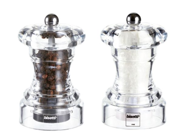 Bisetti Pepper Mill Acrylic 10 cm