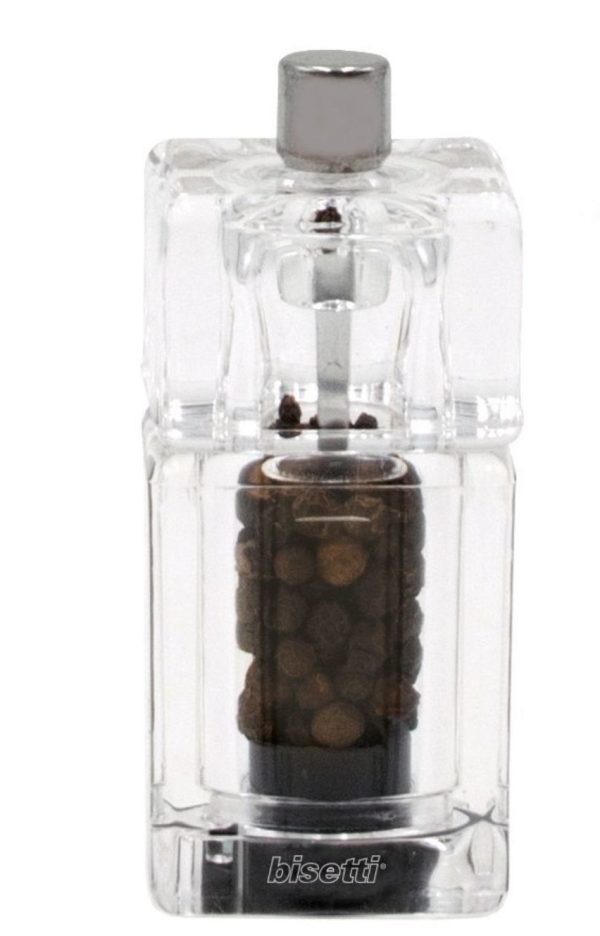 Bisetti Pepper Mill Acrylic 9 cm