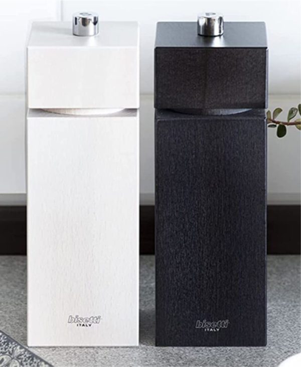 Bisetti Pepper Mill Square Black 16.5 cm