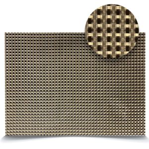 Broad Weave Beige Placemat 30X41 cm