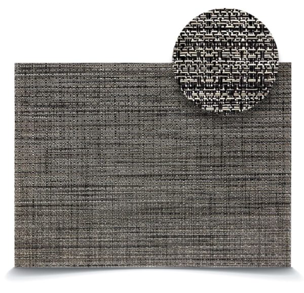 Fine Weave Charcoal Placemat 30X41 cm
