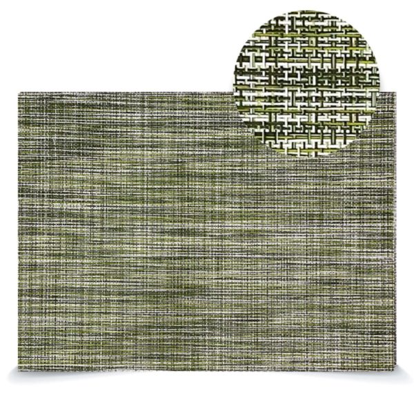 Fine Weave Green Placemat 30X45 cm
