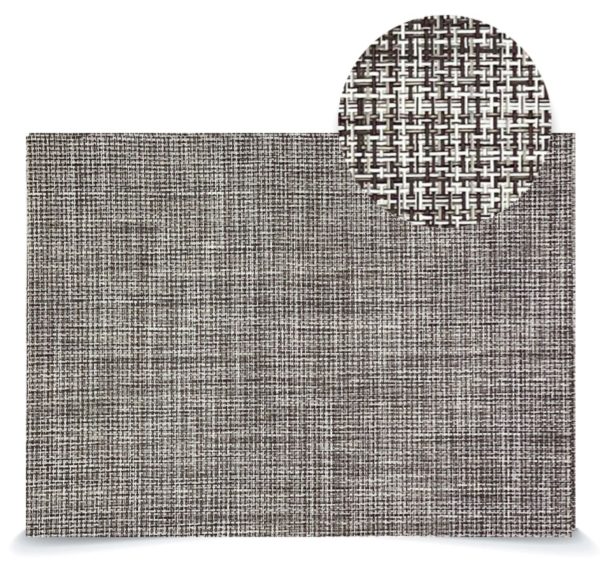 Fine Weave Silver Grey Placemat 30X45 cm