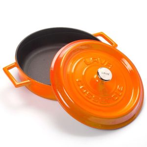 Lava Multi-Purpose Casserole 28cm Matt Orange – 5.66L