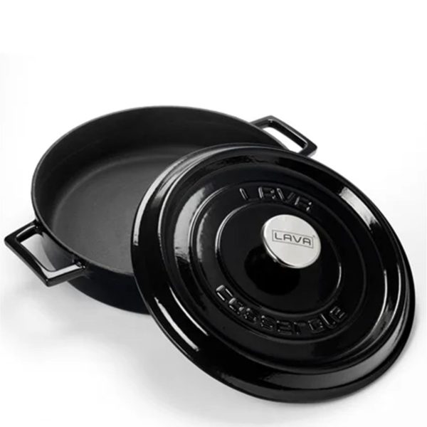 Lava Multi-Purpose Casserole 32cm Black – 5.66L
