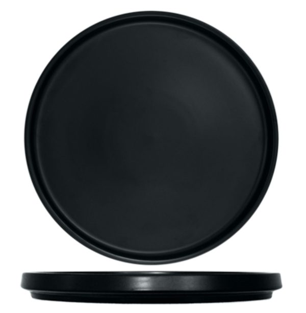 Nova Black Apex Plate 20cm