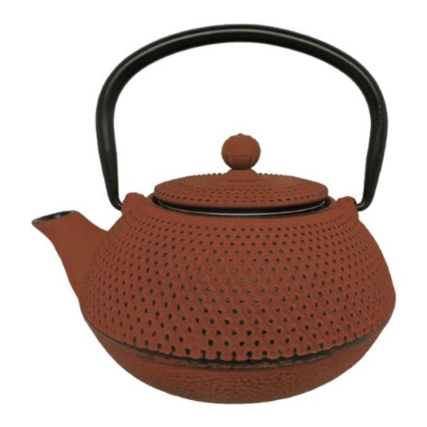 Nova Cast Iron Teapot Terracotta 650 ml