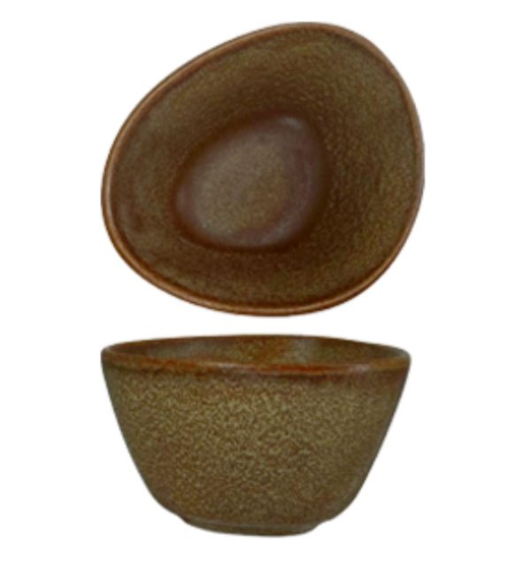 Nova Earth Mocha Oblong Dip Bowl 7cm,  60ml