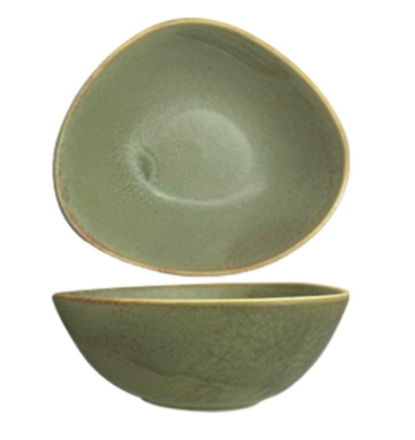 Nova Earth Sage Oblong Bowl 15.5cm