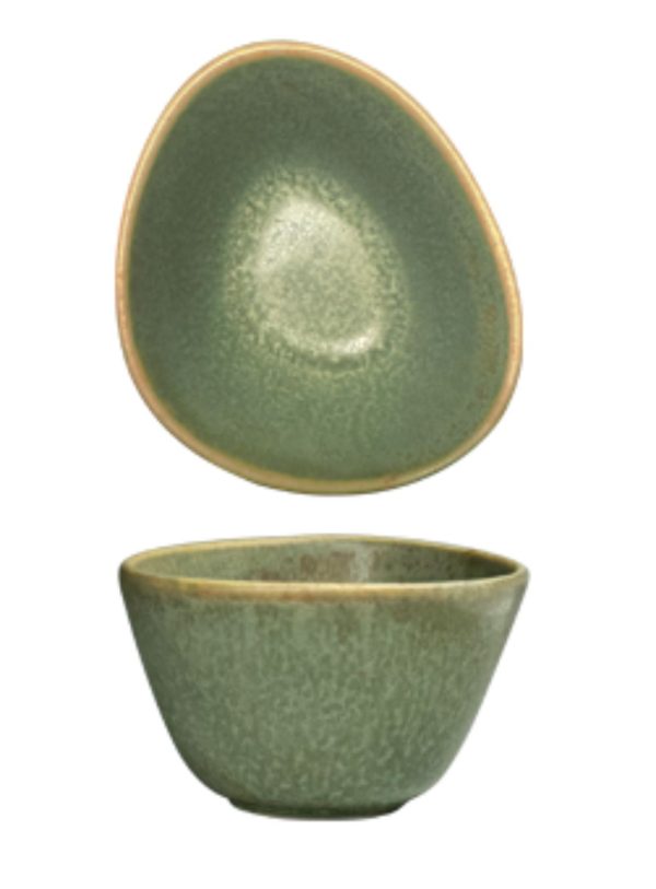 Nova Earth Sage Oblong Dip Bowl 7cm, 60ml