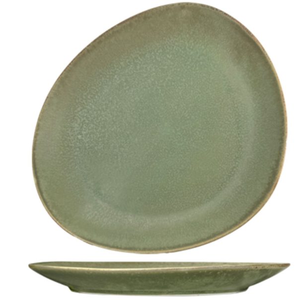 Nova Earth Sage Oblong Plate 23.5cm