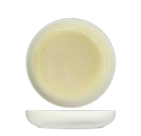 Nova Fresco Yellow Flat Bowl 16cm