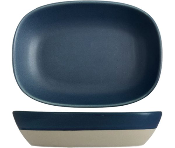 Nova Mezzo Blue Rectangular Bowl 11.5×7.5cm