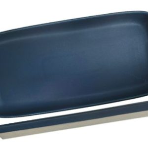 Nova Mezzo Blue Rectangular Plate 31x15cm