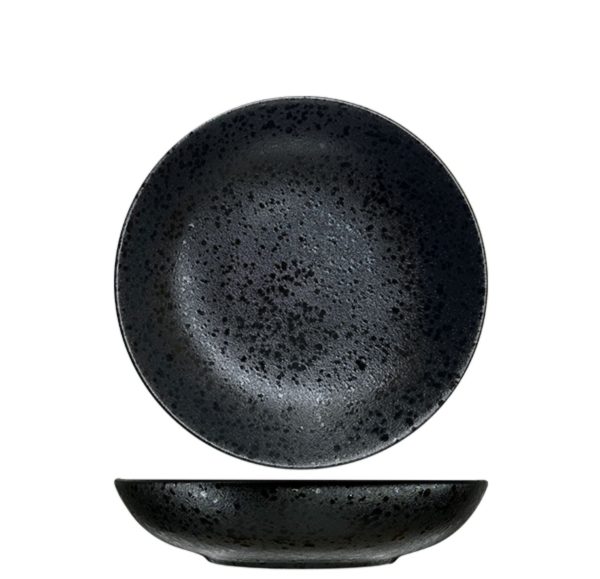 Nova Rain Black Apex Bowl 19cm