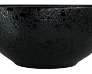 Nova Rain Black Rice Bowl 16cm