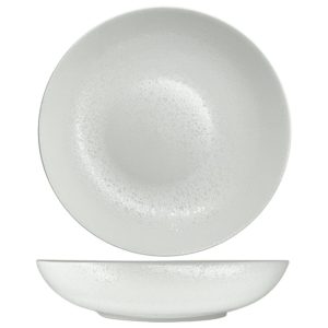 Nova Rain White Coupe Bowl 30cm