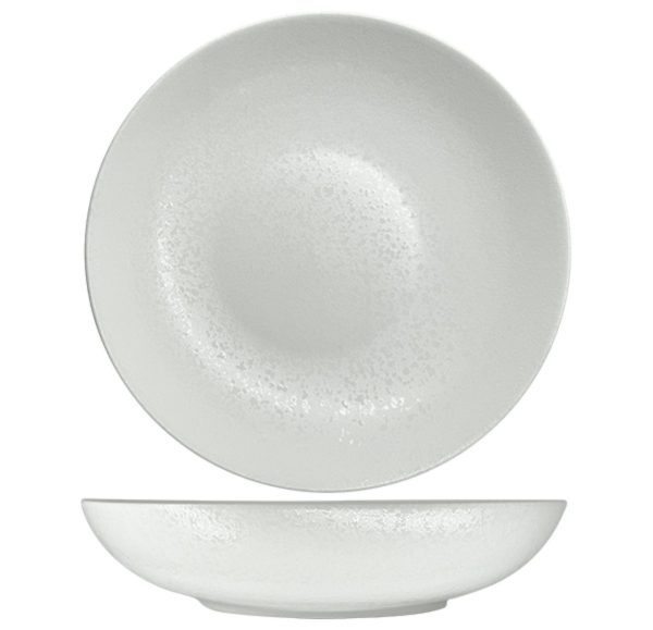Nova Rain White Coupe Bowl 30cm