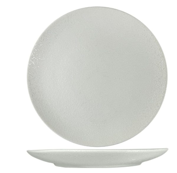 Nova Rain White Coupe Plate 17cm