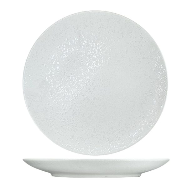 Nova Rain White Coupe Plate 26cm