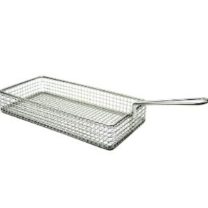 Stainless Steel Rectangle Basket 21X10X3.5 cm