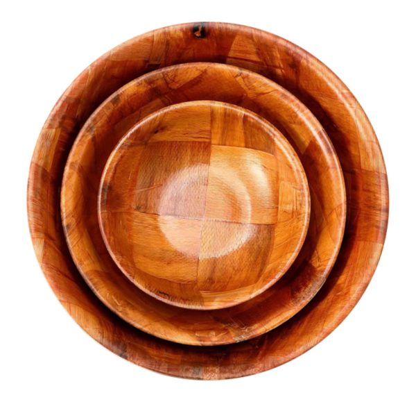 Wooden Salad Bowl 250mm