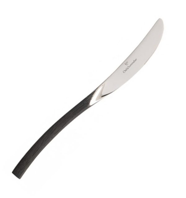 C&S Black Oak Dessert Knife 18 10