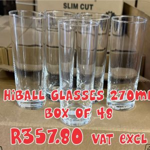 HIBALL GLASSES 270ml