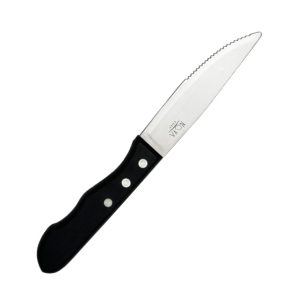 Nova Black Handle Jumbo Steak Knife