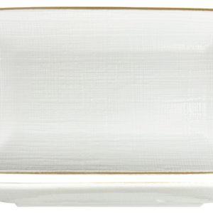 Nova Stitch Braun Rectangular Plate 27×16.5cm