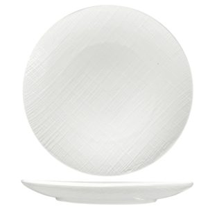 Nova Stitch White Coupe Plate 18cm