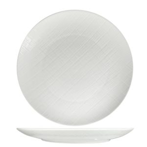 Nova Stitch White Coupe Plate 26cm