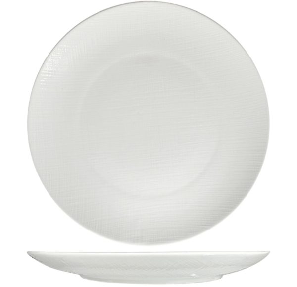 Nova Stitch White Coupe Plate 30cm