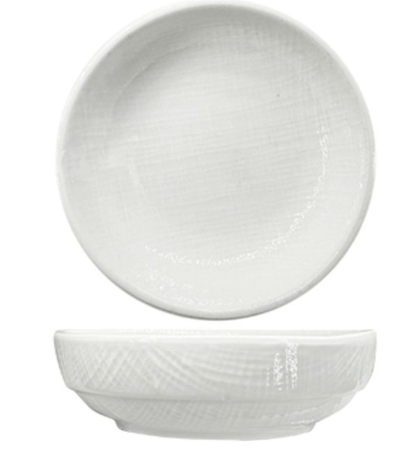 Nova Stitch White Flat Plate 9cm