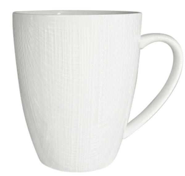 Nova Stitch White Mug 400ml