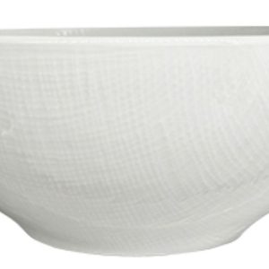 Nova Stitch White Rice Bowl 16cm