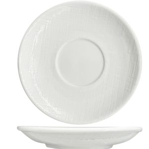 Nova Stitch White Saucer 14cm