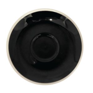 Nova Style Black Saucer 14 cm – For 160 ml Cup