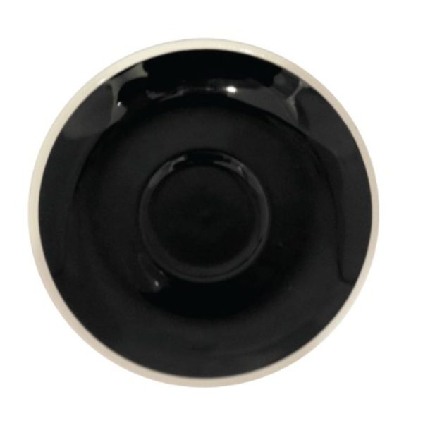 Nova Style Black Saucer 14 cm – For 160 ml Cup