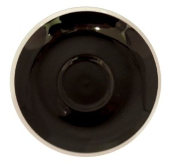 Nova Style Black Saucer 14 cm – For 260 ml Cup