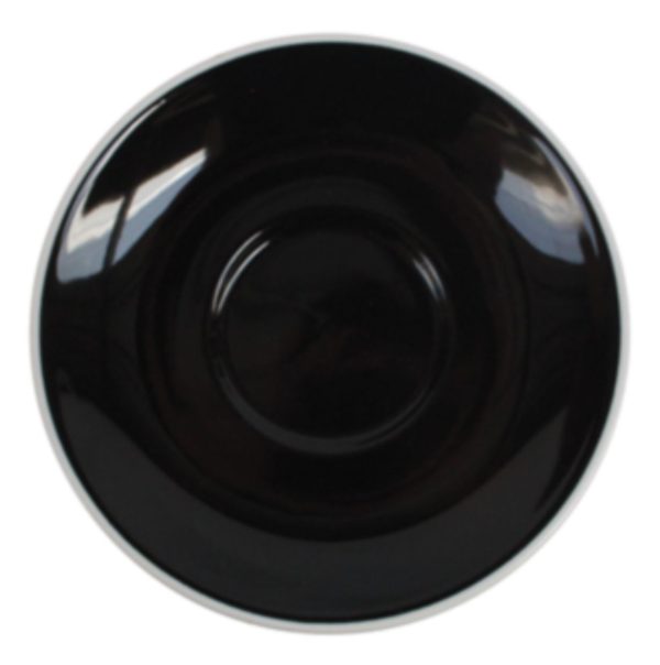 Nova Style Black Saucer 15 cm – For 300 ml Cup