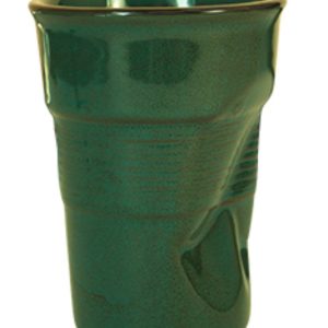 Nova Style Crushed Cup 11.5 cm Green