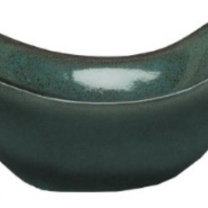 Nova Style Curved Square Soy Dish 7.5 cm Green