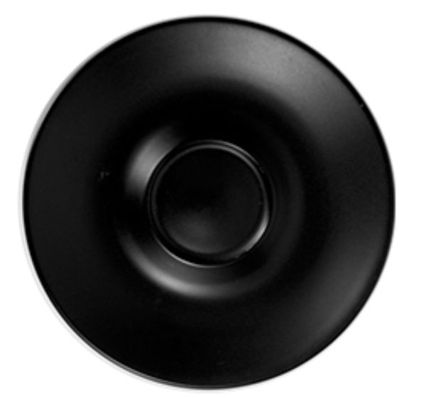 Nova Style Espresso Saucer 12 cm Matt Black