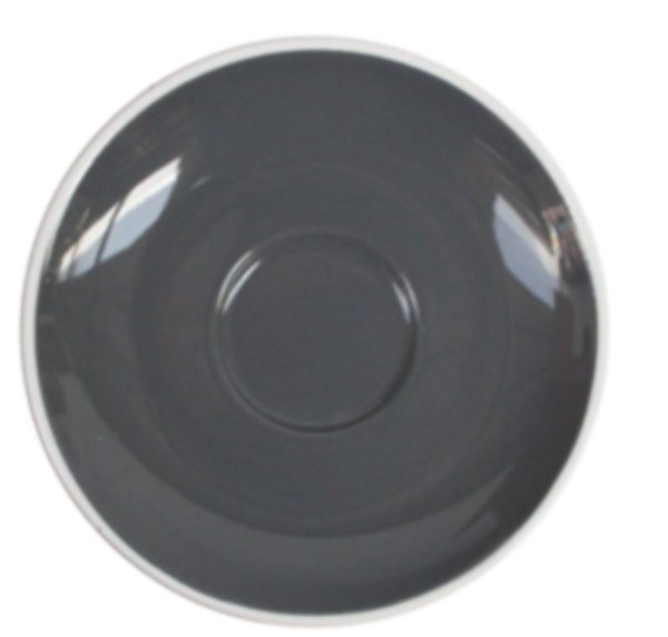 Nova Style Grey Saucer 12 cm – For 70 ml Cup