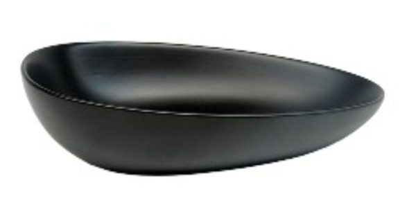 Nova Style Oblong Coupe 18 cm Matt Black