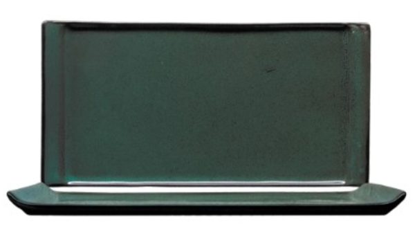 Nova Style Rectangular Cheese Plate 26X12 cm Green